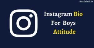 Instagram Bio for Boys Attitude