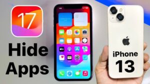 how to hide app in iphone