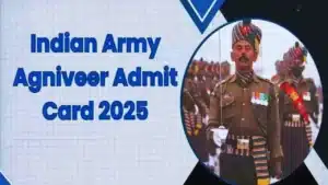 Admit card indian army agniveer