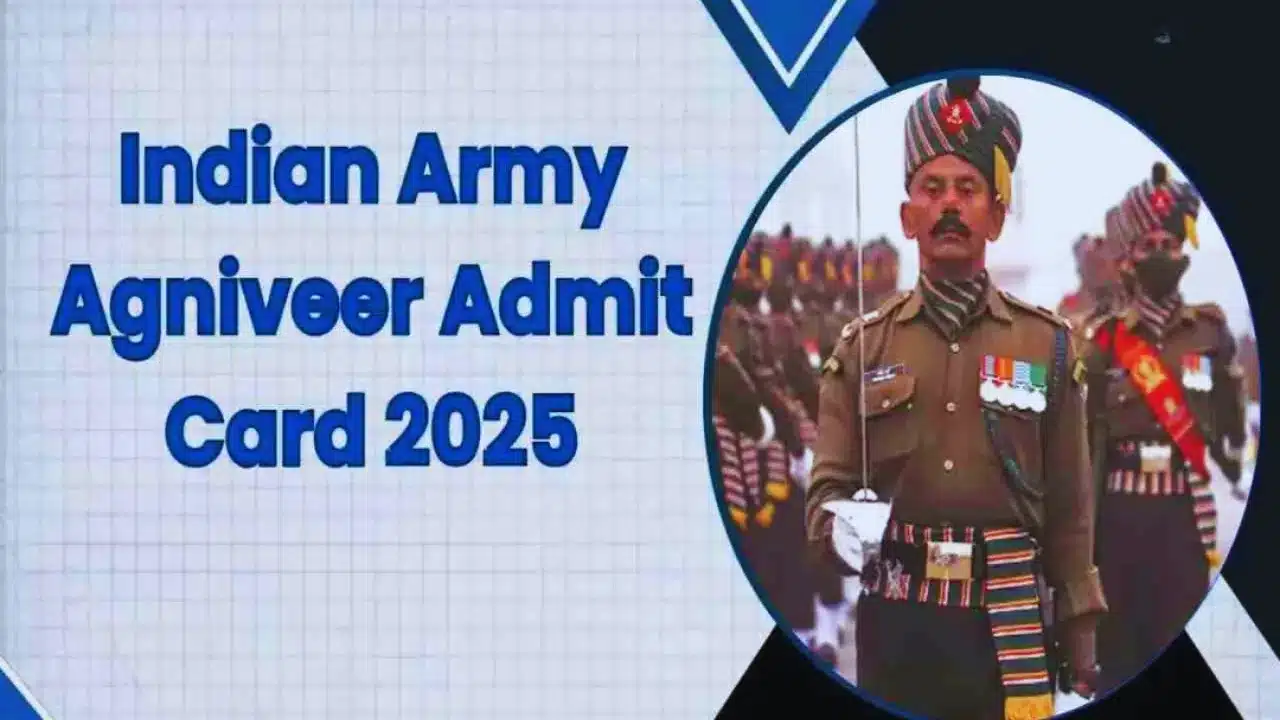 Admit card indian army agniveer