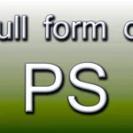 ps full form in chat