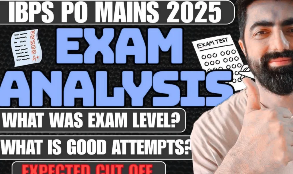 ibps po mains exam analysis