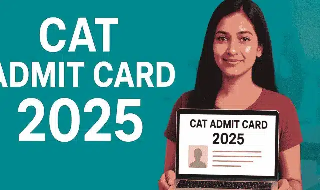 cat admit card