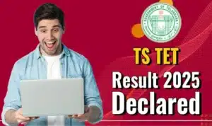 how to check TS TET result 2025 online