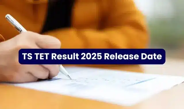 how to check TS TET result 2025 online