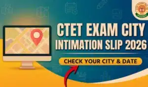 ctet exam city