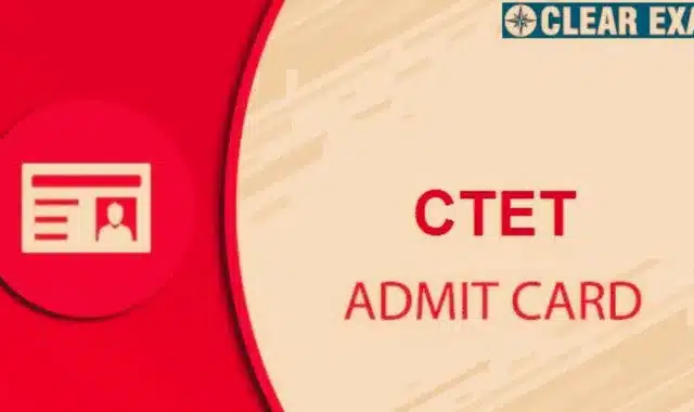 ctet admit card