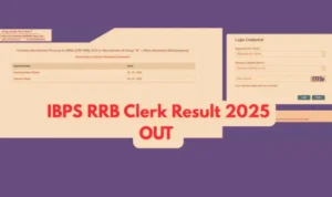 ibps rrb clerk result